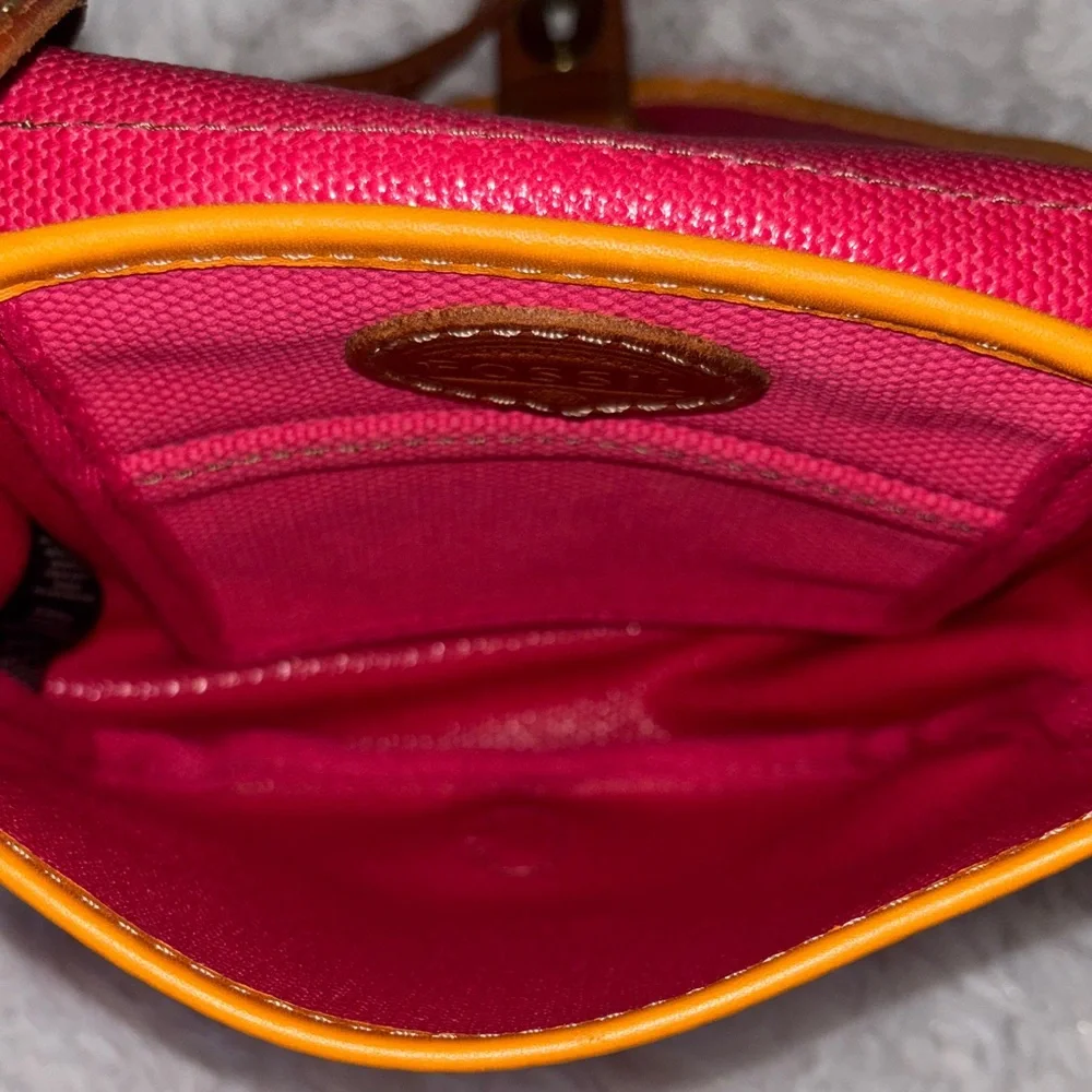 Fossil Pink and Brown Crossbody Bag - Picture 5 of 5